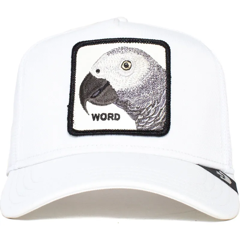 cepur-izliekta-truckeris-balts-snapback-platinum-word-the-farm-no-goorin-bros