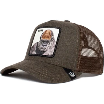 cepur-izliekta-truckeris-bruns-snapback-boss-energy-the-farm-no-goorin-bros