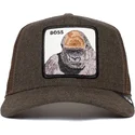 cepur-izliekta-truckeris-bruns-snapback-boss-energy-the-farm-no-goorin-bros