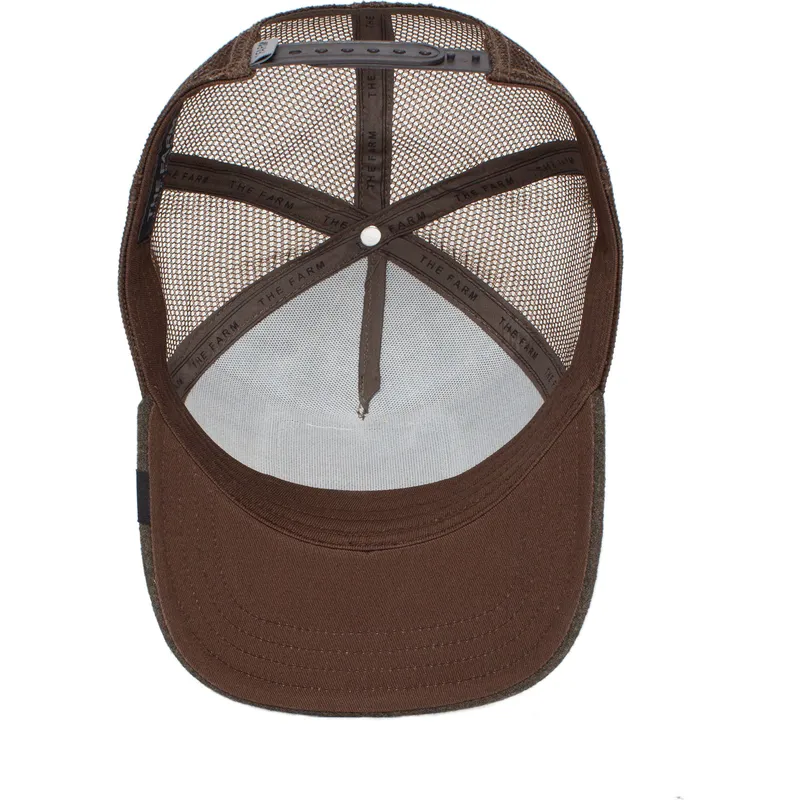 cepur-izliekta-truckeris-bruns-snapback-boss-energy-the-farm-no-goorin-bros cepur-izliekta-truckeris-bruns-snapback-boss-energy-the-farm-no-goorin-bros