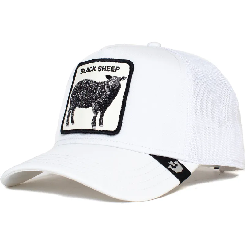 cepur-izliekta-truckeris-balts-snapback-platinum-sheep-the-farm-no-goorin-bros