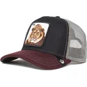 cepur-izliekta-truckeris-melns-snapback-king-circwool-of-life-the-farm-no-goorin-bros