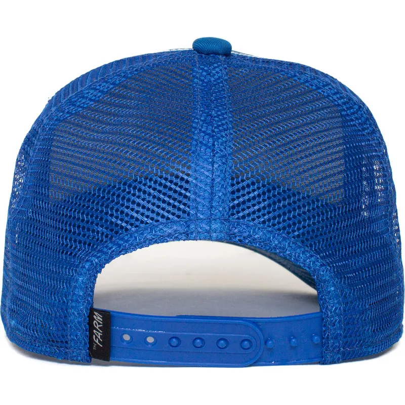 cepur-izliekta-truckeris-zils-snapback-berniem-tiger-stripe-earner-the-farm-no-goorin-bros