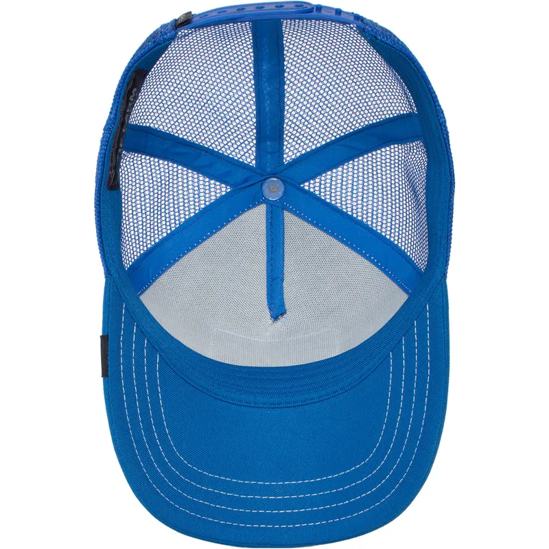 cepur-izliekta-truckeris-zils-snapback-berniem-tiger-stripe-earner-the-farm-no-goorin-bros