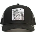 cepur-izliekta-truckeris-melns-snapback-berniem-tiger-earn-your-stripes-the-farm-no-goorin-bros