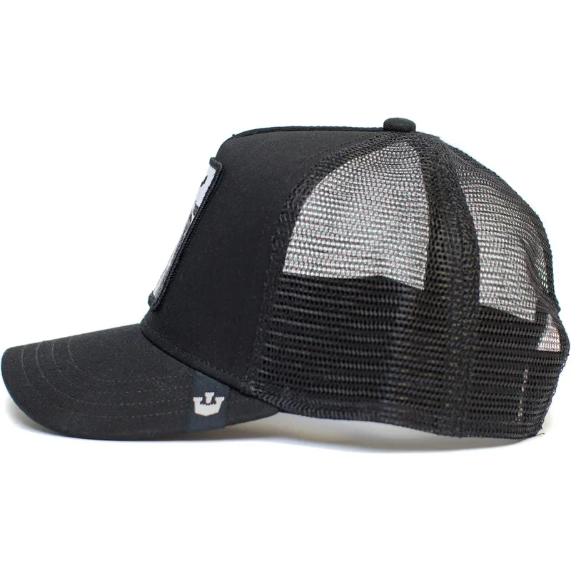 cepur-izliekta-truckeris-melns-snapback-berniem-tiger-earn-your-stripes-the-farm-no-goorin-bros cepur-izliekta-truckeris-melns-snapback-berniem-tiger-earn-your-stripes-the-farm-no-goorin-bros