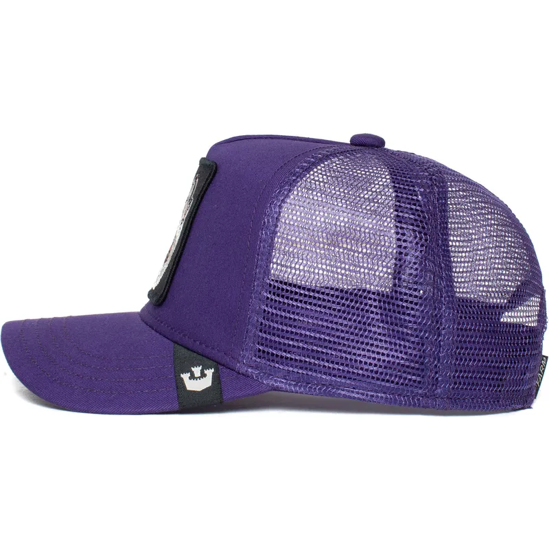 cepur-izliekta-truckeris-violets-snapback-berniem-lone-wolf-lil-the-farm-no-goorin-bros