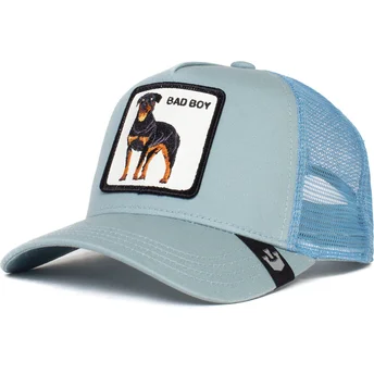 cepur-truckeris-zils-snapback-bad-boy-truckin-the-farm-no-goorin-bros