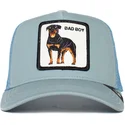 cepur-truckeris-zils-snapback-bad-boy-truckin-the-farm-no-goorin-bros
