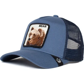 cepur-truckeris-zils-snapback-big-bear-truckin-the-farm-no-goorin-bros