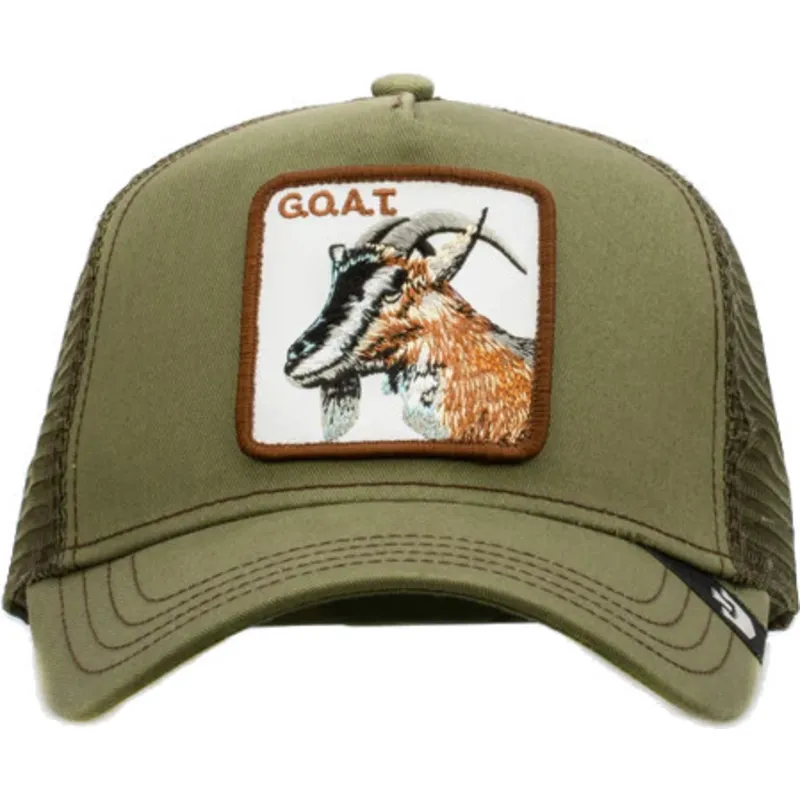 cepur-izliekta-truckeris-zals-snapback-the-goat-the-farm-no-goorin-bros