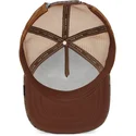 cepur-izliekta-truckeris-bruns-snapback-hard-hardwood-the-farm-no-goorin-bros