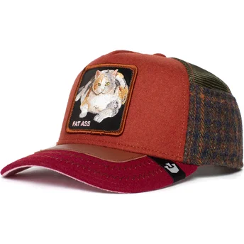 cepur-izliekta-truckeris-daudzkrasains-snapback-freshman-fifteen-ass-play-the-farm-no-goorin-bros