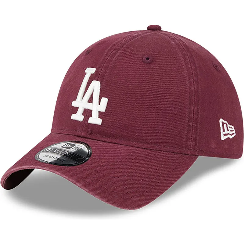 cepur-izliekta-sarkans-regulejams-9twenty-league-essential-no-los-angeles-dodgers-mlb-no-new-era