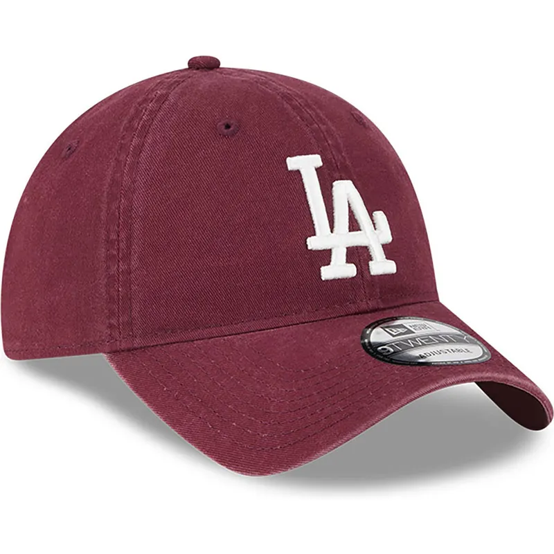 cepur-izliekta-sarkans-regulejams-9twenty-league-essential-no-los-angeles-dodgers-mlb-no-new-era
