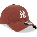 cepur-izliekta-bruns-regulejams-9twenty-league-essential-no-new-york-yankees-mlb-no-new-era