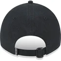 schwarze-verstellbare-curved-cap-mit-schwarzem-9twenty-mini-logo-der-new-york-yankees-mlb-von-new-era