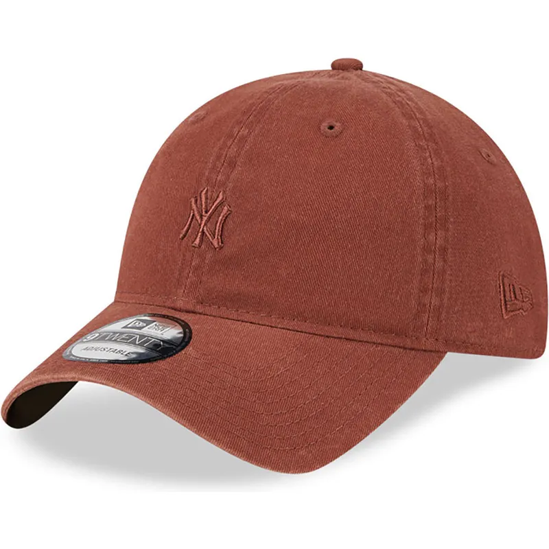 cepur-izliekta-bruns-regulejams-9twenty-mini-no-new-york-yankees-mlb-no-new-era