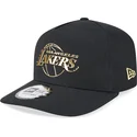 cepur-izliekta-melns-snapback-a-frame-foil-pack-no-los-angeles-lakers-nba-no-new-era