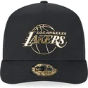 cepur-izliekta-melns-snapback-a-frame-foil-pack-no-los-angeles-lakers-nba-no-new-era