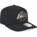 cepur-izliekta-melns-snapback-a-frame-foil-pack-no-los-angeles-lakers-nba-no-new-era