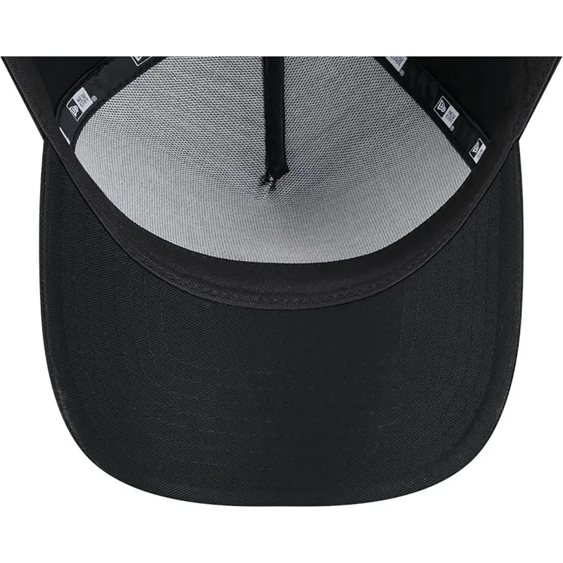 cepur-izliekta-melns-snapback-a-frame-foil-pack-no-chicago-bulls-nba-no-new-era