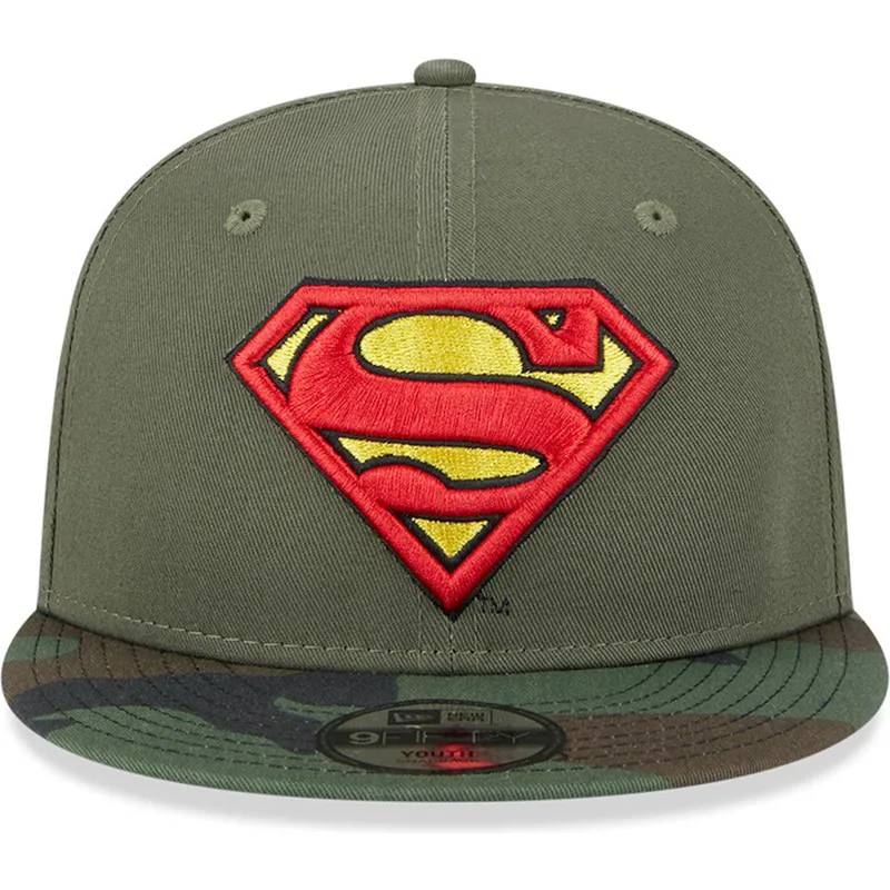 cepur-plakana-zals-snapback-berniem-9fifty-no-superman-dc-comics-no-new-era