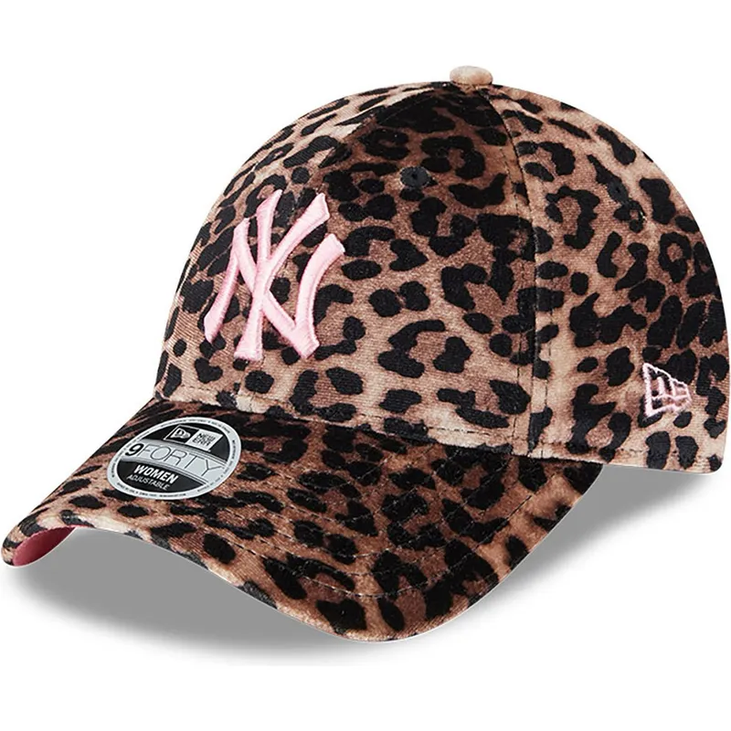 cap-izliekta-leopard-adjustable-strap-rosa-9forty-velour-no-new-york-yankees-mlb-no-new-era cap-izliekta-leopard-adjustable-strap-rosa-9forty-velour-no-new-york-yankees-mlb-no-new-era