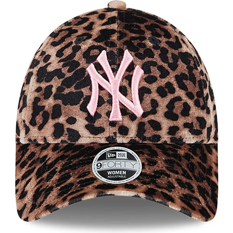 cap-izliekta-leopard-adjustable-strap-rosa-9forty-velour-no-new-york-yankees-mlb-no-new-era cap-izliekta-leopard-adjustable-strap-rosa-9forty-velour-no-new-york-yankees-mlb-no-new-era