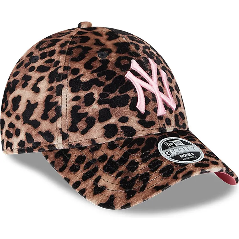 cap-izliekta-leopard-adjustable-strap-rosa-9forty-velour-no-new-york-yankees-mlb-no-new-era cap-izliekta-leopard-adjustable-strap-rosa-9forty-velour-no-new-york-yankees-mlb-no-new-era
