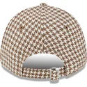 cepur-izliekta-bruns-regulejams-9forty-houndstooth-no-new-york-yankees-mlb-no-new-era