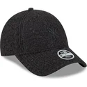 cepur-izliekta-melns-regulejams-9forty-hypertexture-no-new-york-yankees-mlb-no-new-era