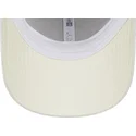 beige-verstellbare-damenkappe-9forty-hypertexture-der-new-york-yankees-mlb-von-new-era