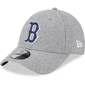 cepur-izliekta-peleks-regulejams-9forty-essential-melton-wool-no-boston-red-sox-mlb-no-new-era