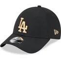 cepur-izliekta-melns-regulejams-dorado-9forty-league-essential-no-los-angeles-dodgers-mlb-no-new-era
