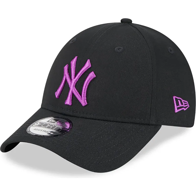 cepur-izliekta-melns-regulejams-9forty-league-essential-no-new-york-yankees-mlb-no-new-era