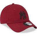 cepur-izliekta-sarkans-regulejams-9forty-league-essential-no-new-york-yankees-mlb-no-new-era