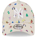 cepur-izliekta-bess-regulejams-berniem-9forty-festive-no-new-york-yankees-mlb-no-new-era