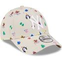 cepur-izliekta-bess-regulejams-berniem-9forty-festive-no-new-york-yankees-mlb-no-new-era