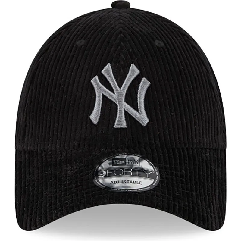 cepur-izliekta-melns-regulejams-9forty-wide-cord-no-new-york-yankees-mlb-no-new-era