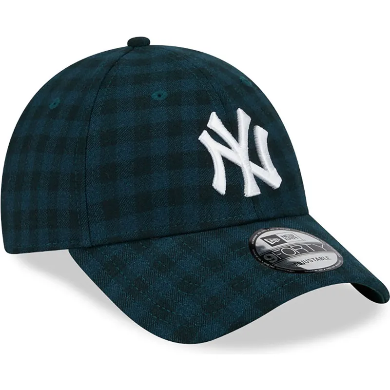 cepur-izliekta-zals-regulejams-9forty-flannel-no-new-york-yankees-mlb-no-new-era