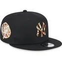 cepur-plakana-melns-snapback-9fifty-seasonal-infill-no-new-york-yankees-mlb-no-new-era
