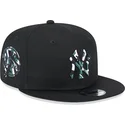 cepur-plakana-melns-snapback-9fifty-seasonal-infill-no-new-york-yankees-mlb-no-new-era