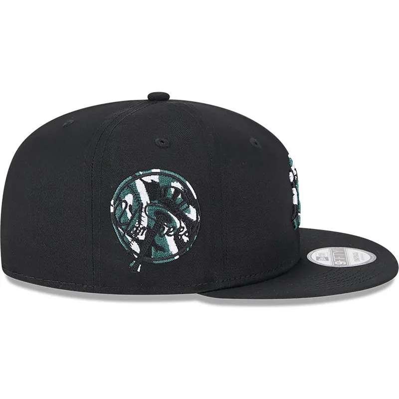 cepur-plakana-melns-snapback-9fifty-seasonal-infill-no-new-york-yankees-mlb-no-new-era