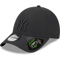 cepur-izliekta-melns-regulejams-9forty-repreve-outline-no-new-york-yankees-mlb-no-new-era