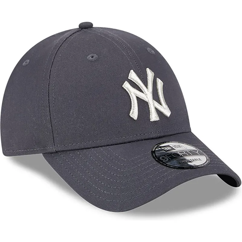 cepur-izliekta-peleks-regulejams-9forty-metallic-no-new-york-yankees-mlb-no-new-era