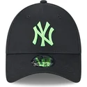 cepur-izliekta-melns-regulejams-9forty-neon-no-new-york-yankees-mlb-no-new-era