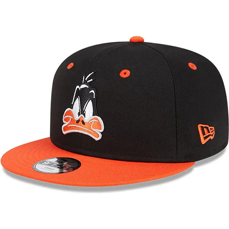 cepur-plakana-melns-snapback-9fifty-no-pato-lucas-looney-tunes-no-new-era