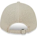 verstellbare-beige-9forty-teddy-cap-der-new-york-yankees-mlb-von-new-era