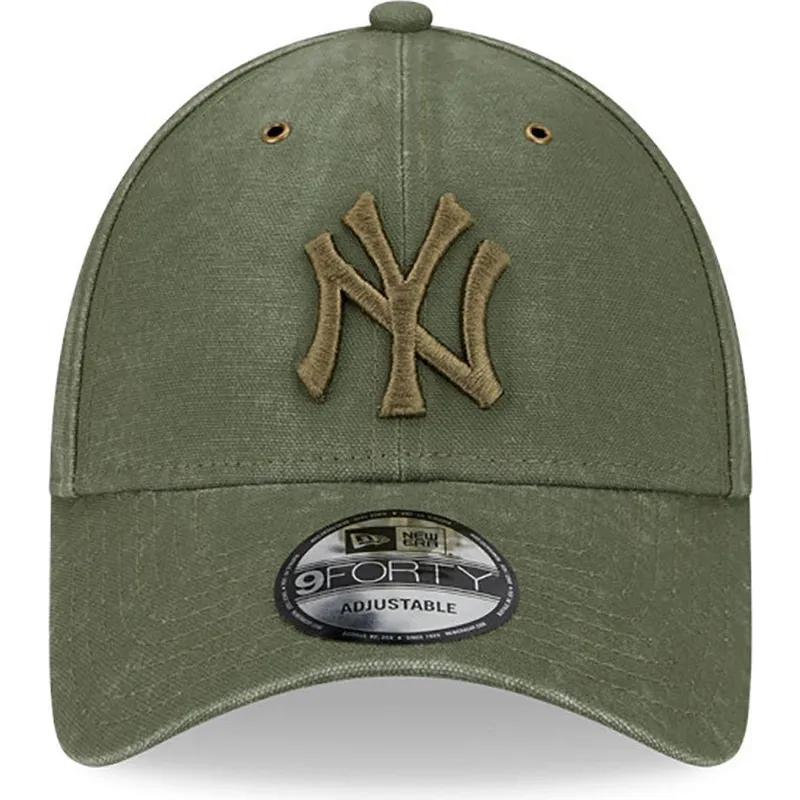 cepur-izliekta-zals-regulejams-9forty-washed-canvas-no-new-york-yankees-mlb-no-new-era